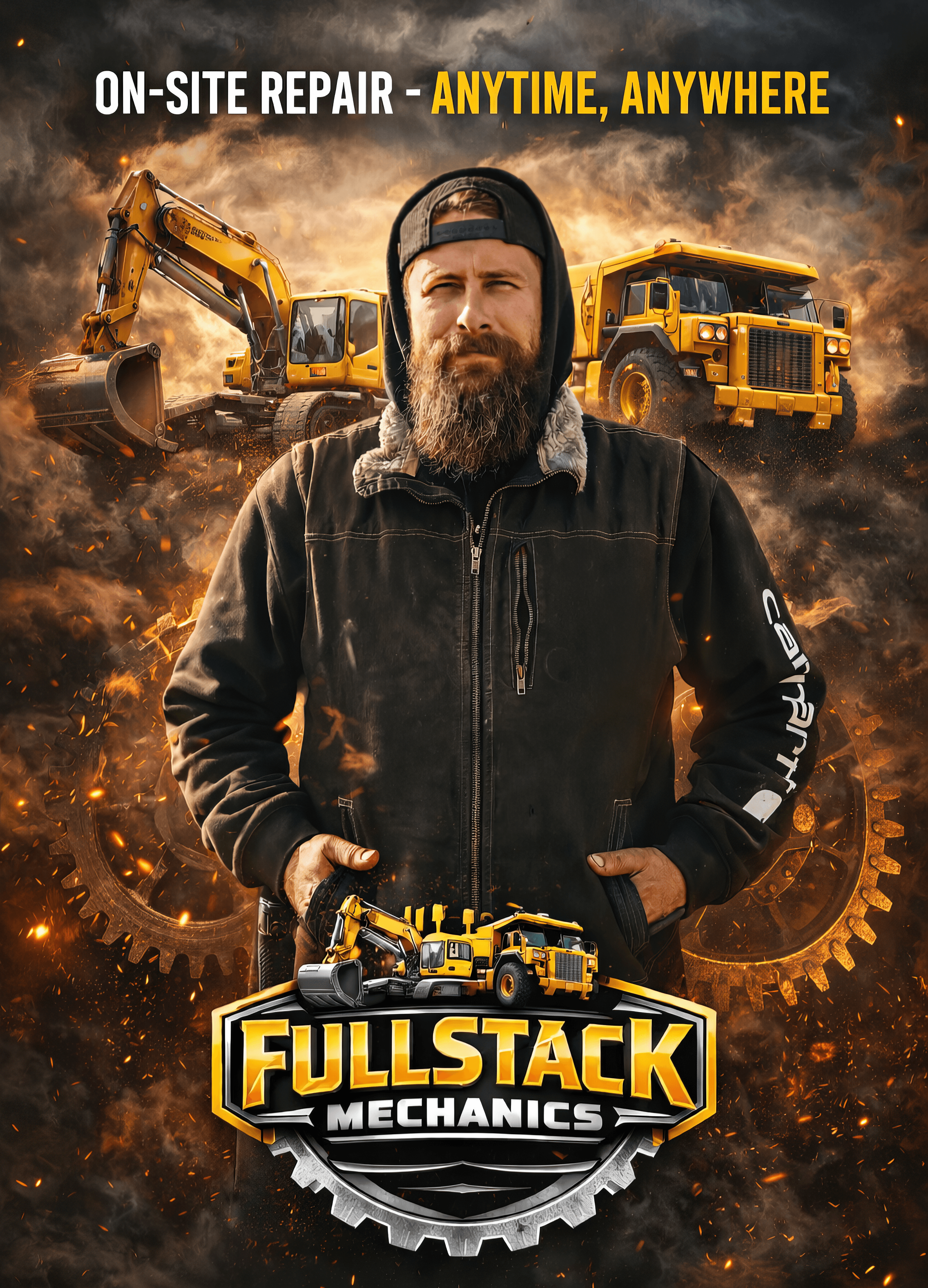 John and Fullstack Mechanics team — mobile mechanic and heavy equipment repair in Utah